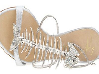 Giuseppe Zanotti Design – zaprojektowali szpilki ze szkieletem, martwej ryby